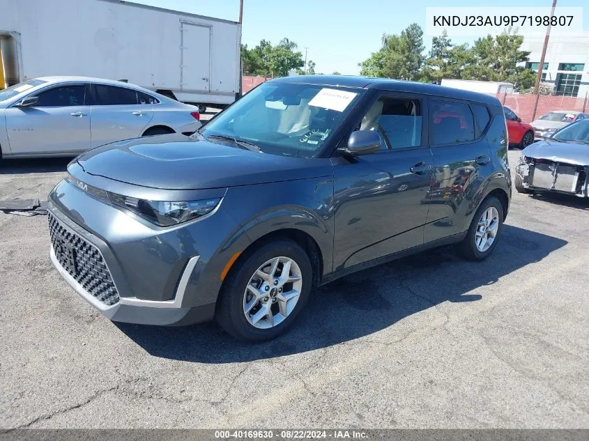 2023 Kia Soul Lx VIN: KNDJ23AU9P7198807 Lot: 40169630