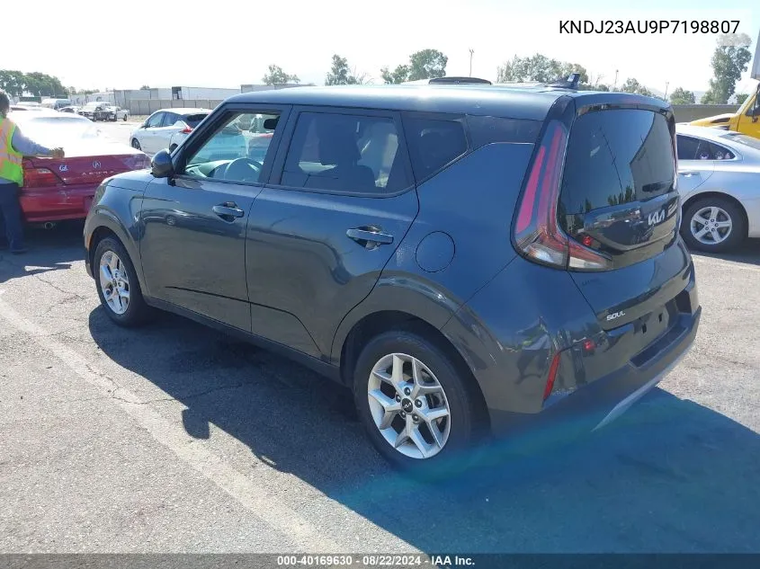 2023 Kia Soul Lx VIN: KNDJ23AU9P7198807 Lot: 40169630