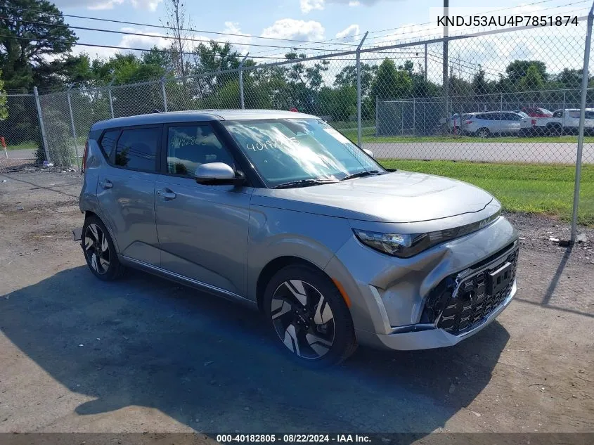 2023 Kia Soul Gt-Line VIN: KNDJ53AU4P7851874 Lot: 40182805