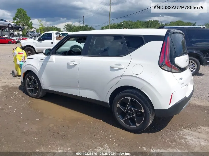 2023 Kia Soul Ex VIN: KNDJ33AU2P7865679 Lot: 40228676