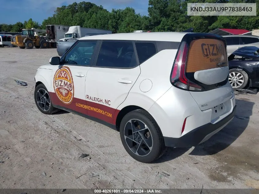 2023 Kia Soul Ex VIN: KNDJ33AU9P7838463 Lot: 40261801