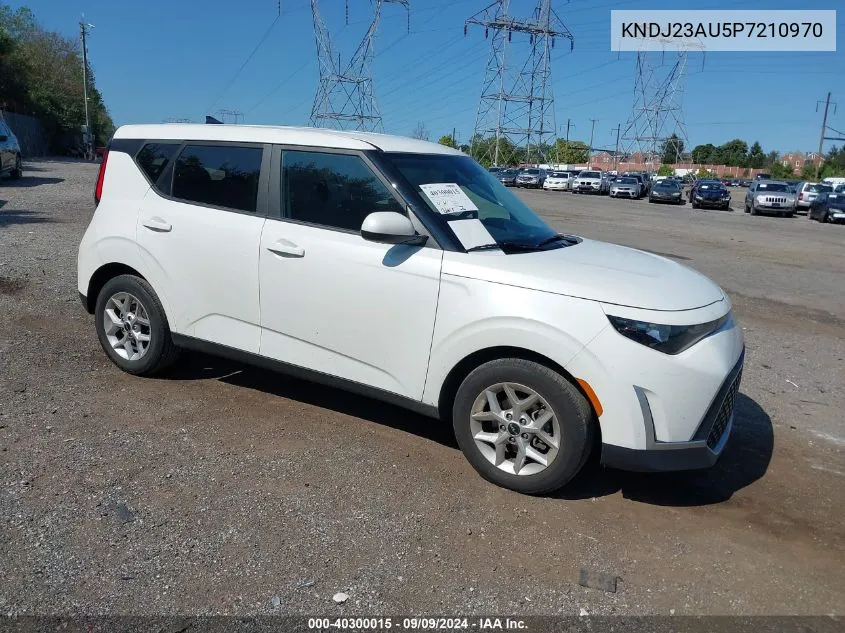 2023 Kia Soul Lx VIN: KNDJ23AU5P7210970 Lot: 40300015