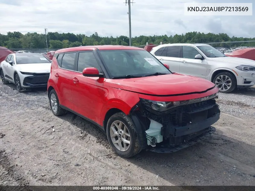 2023 Kia Soul Lx VIN: KNDJ23AU8P7213569 Lot: 40309346