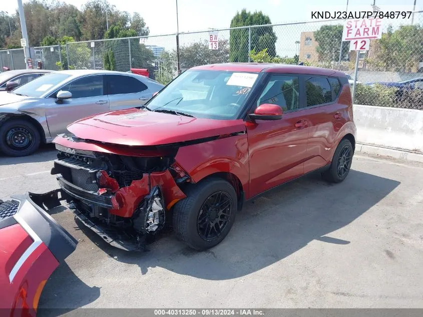 2023 Kia Soul Lx VIN: KNDJ23AU7P7848797 Lot: 40313250