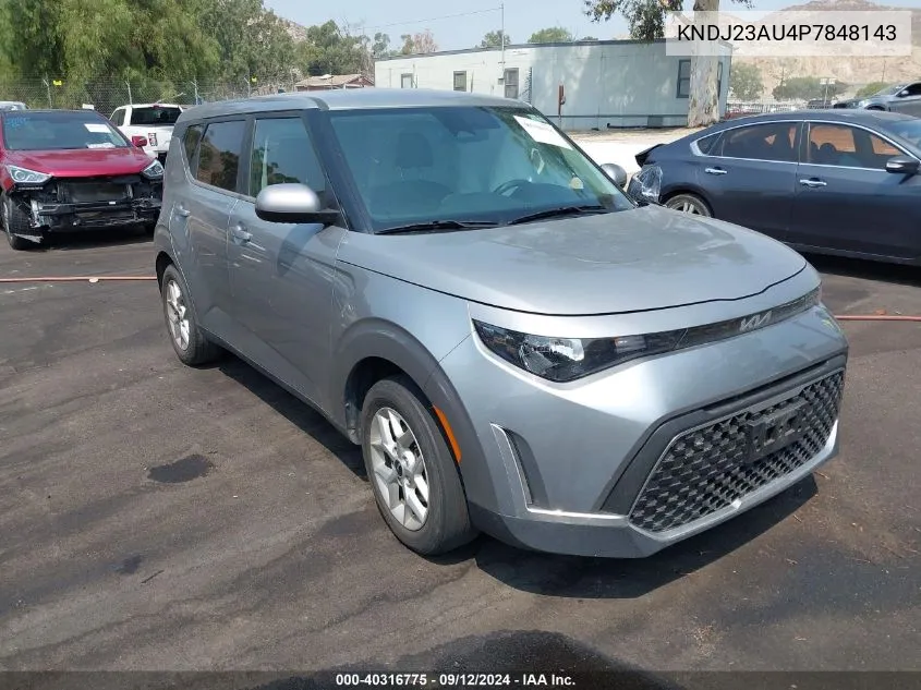 2023 Kia Soul Lx VIN: KNDJ23AU4P7848143 Lot: 40316775