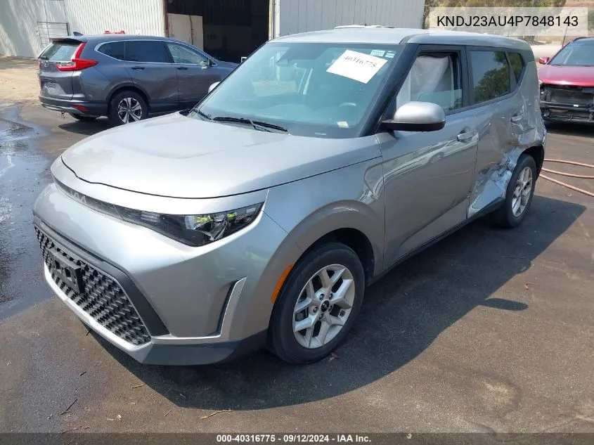 2023 Kia Soul Lx VIN: KNDJ23AU4P7848143 Lot: 40316775