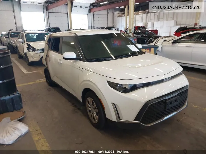 2023 Kia Soul Lx VIN: KNDJ23AU4P7215626 Lot: 40317981