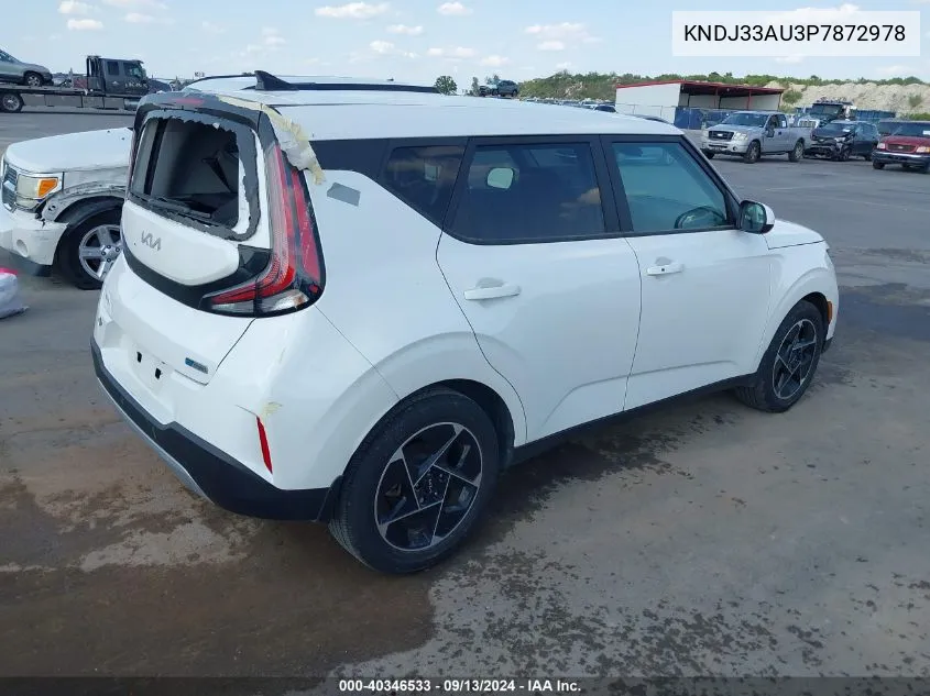 2023 Kia Soul Ex VIN: KNDJ33AU3P7872978 Lot: 40346533