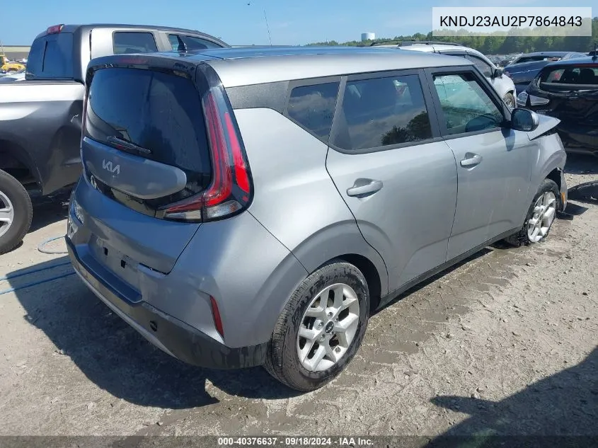 2023 Kia Soul Lx VIN: KNDJ23AU2P7864843 Lot: 40376637