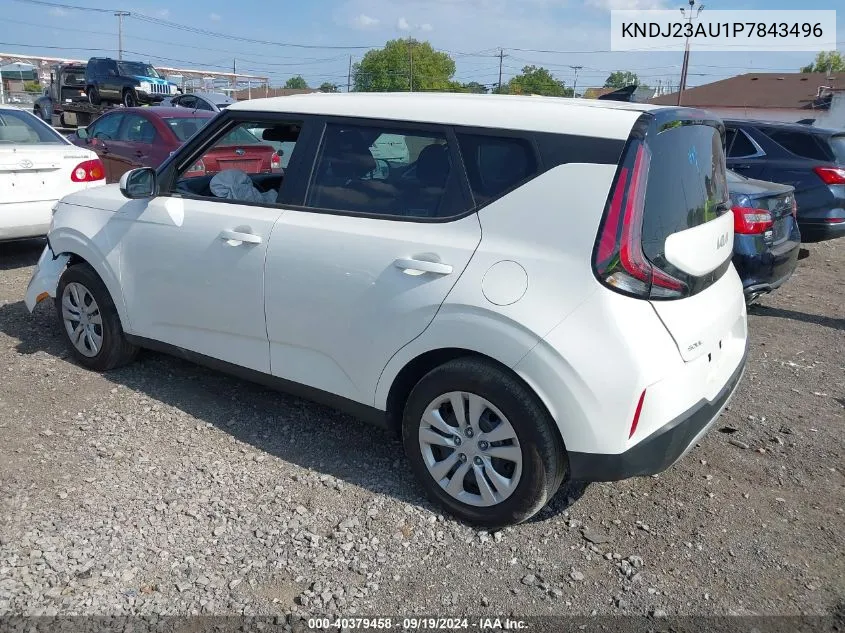 2023 Kia Soul Lx VIN: KNDJ23AU1P7843496 Lot: 40379458