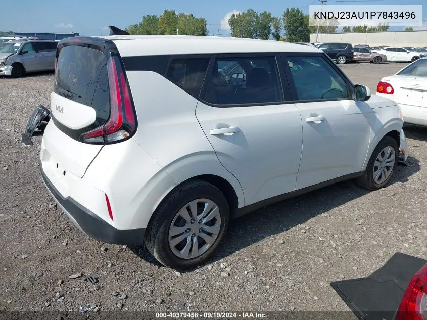 2023 Kia Soul Lx VIN: KNDJ23AU1P7843496 Lot: 40379458