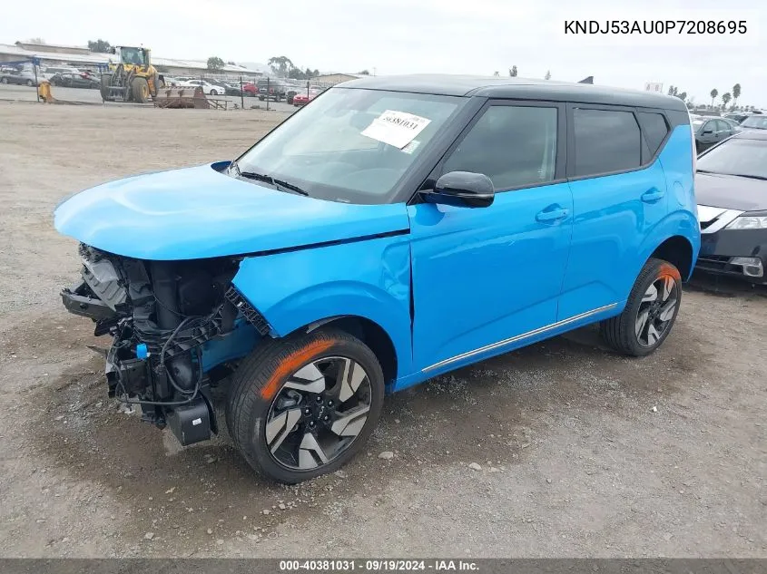 2023 Kia Soul Gt-Line VIN: KNDJ53AU0P7208695 Lot: 40381031