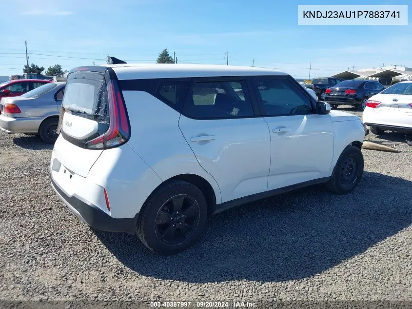 2023 Kia Soul S VIN: KNDJ23AU1P7883741 Lot: 40387997