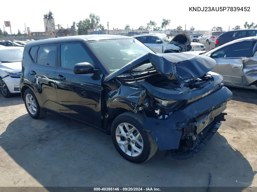 2023 Kia Soul Lx VIN: KNDJ23AU5P7839452 Lot: 40395146