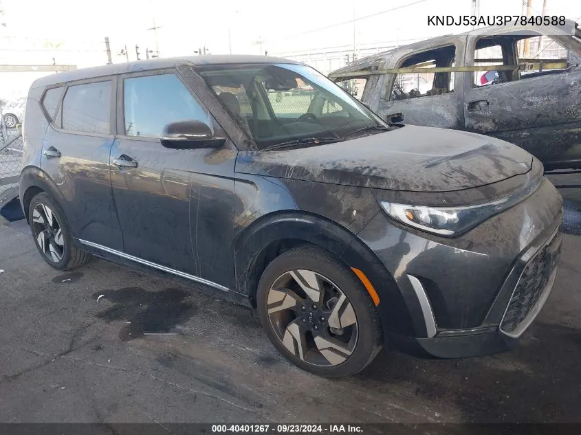 2023 Kia Soul Gt Line VIN: KNDJ53AU3P7840588 Lot: 40401267