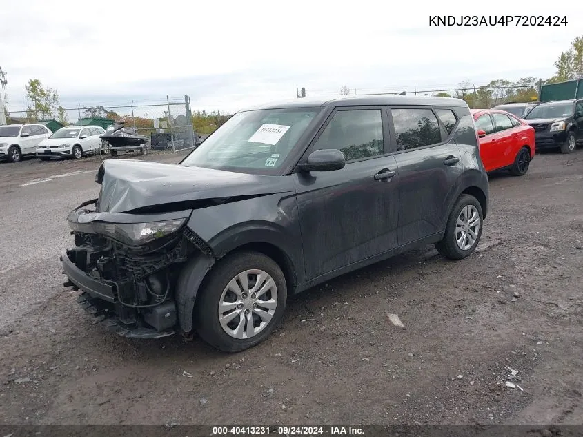 KNDJ23AU4P7202424 2023 Kia Soul Lx