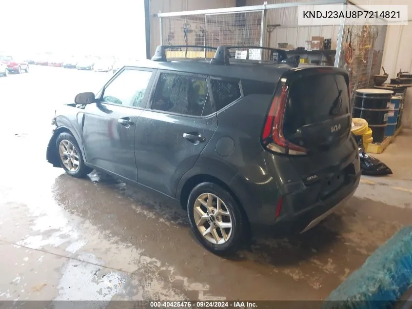 2023 Kia Soul Lx VIN: KNDJ23AU8P7214821 Lot: 40425476