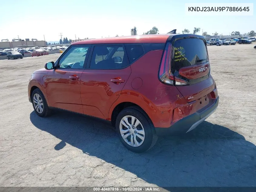 2023 Kia Soul Lx VIN: KNDJ23AU9P7886645 Lot: 40487816