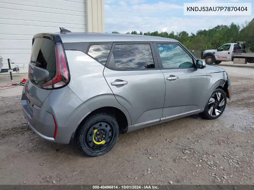 2023 Kia Soul Gt-Line VIN: KNDJ53AU7P7870404 Lot: 40496814