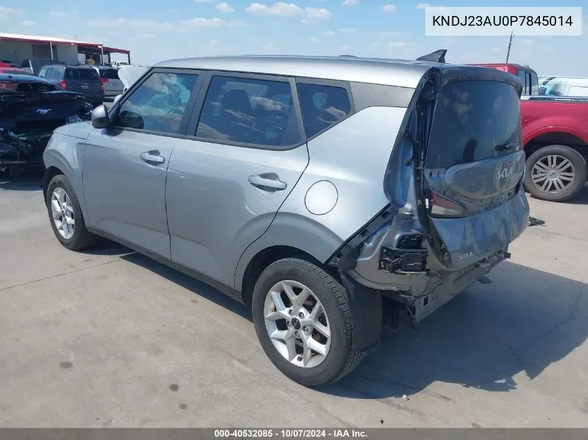 2023 Kia Soul Lx/S VIN: KNDJ23AU0P7845014 Lot: 40532085