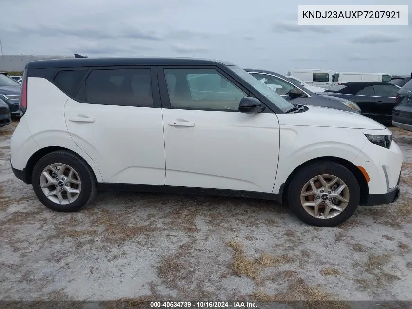 2023 Kia Soul S VIN: KNDJ23AUXP7207921 Lot: 40534739