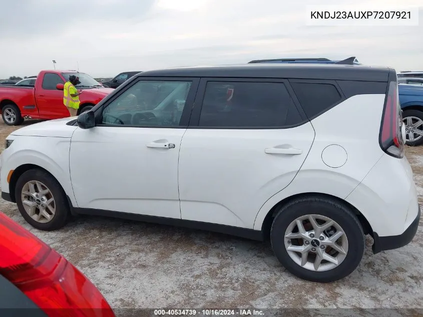 2023 Kia Soul S VIN: KNDJ23AUXP7207921 Lot: 40534739