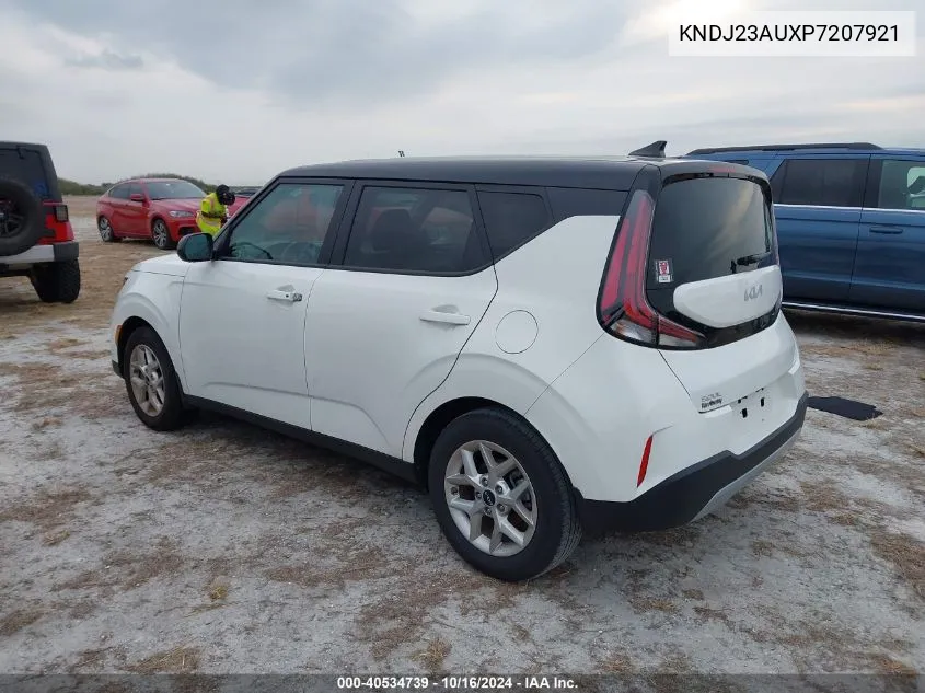 2023 Kia Soul S VIN: KNDJ23AUXP7207921 Lot: 40534739