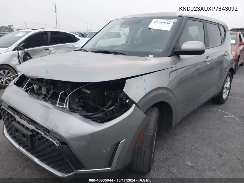 2023 Kia Soul Lx VIN: KNDJ23AUXP7843092 Lot: 40605044