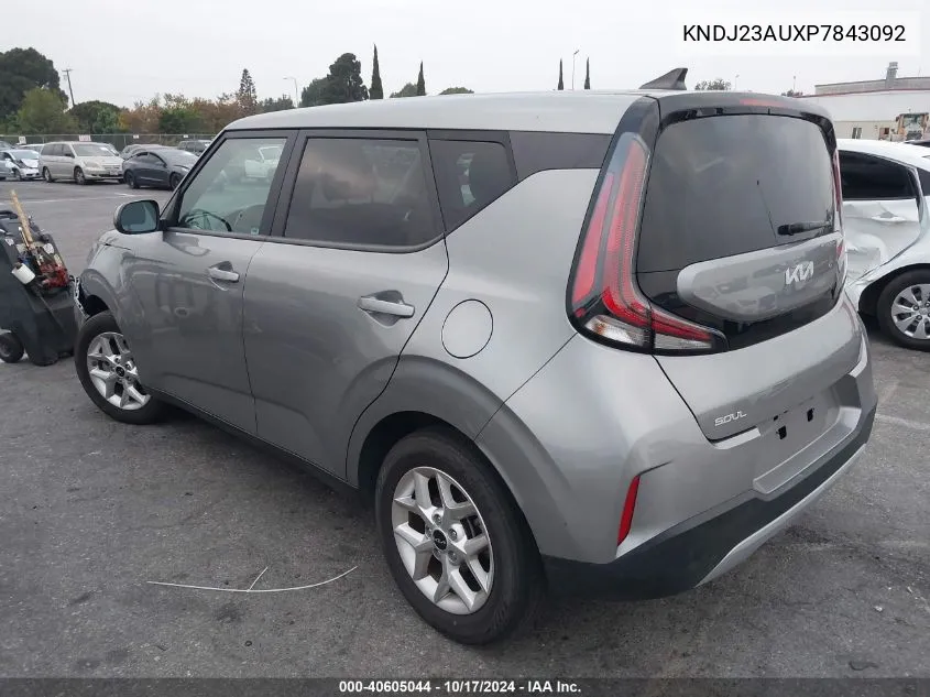 2023 Kia Soul Lx VIN: KNDJ23AUXP7843092 Lot: 40605044