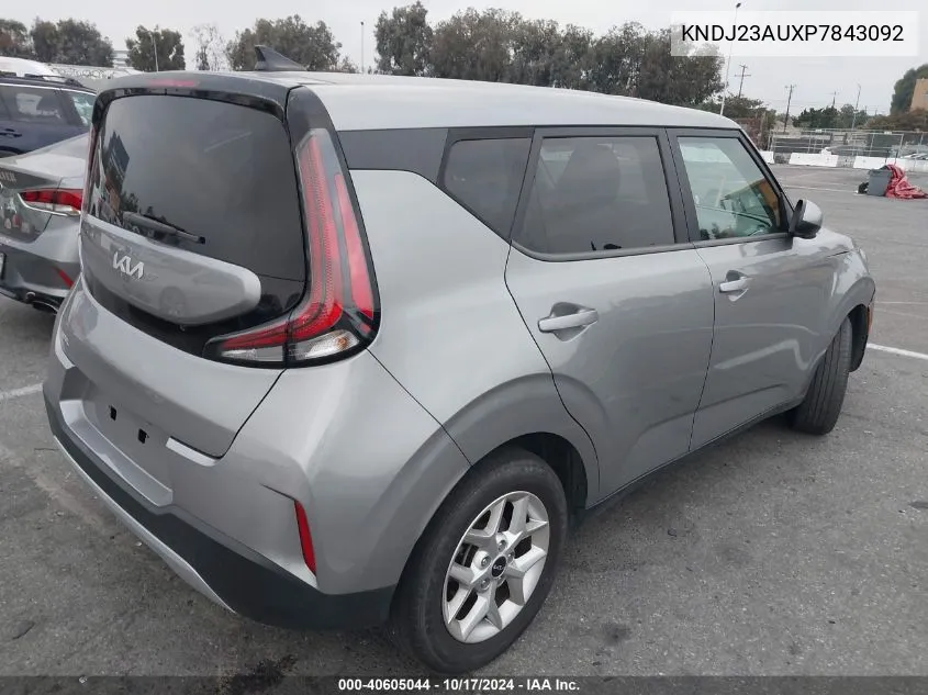 2023 Kia Soul Lx VIN: KNDJ23AUXP7843092 Lot: 40605044