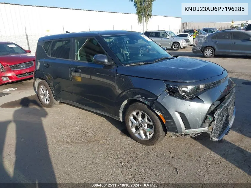 2023 Kia Soul S VIN: KNDJ23AU6P7196285 Lot: 40612511