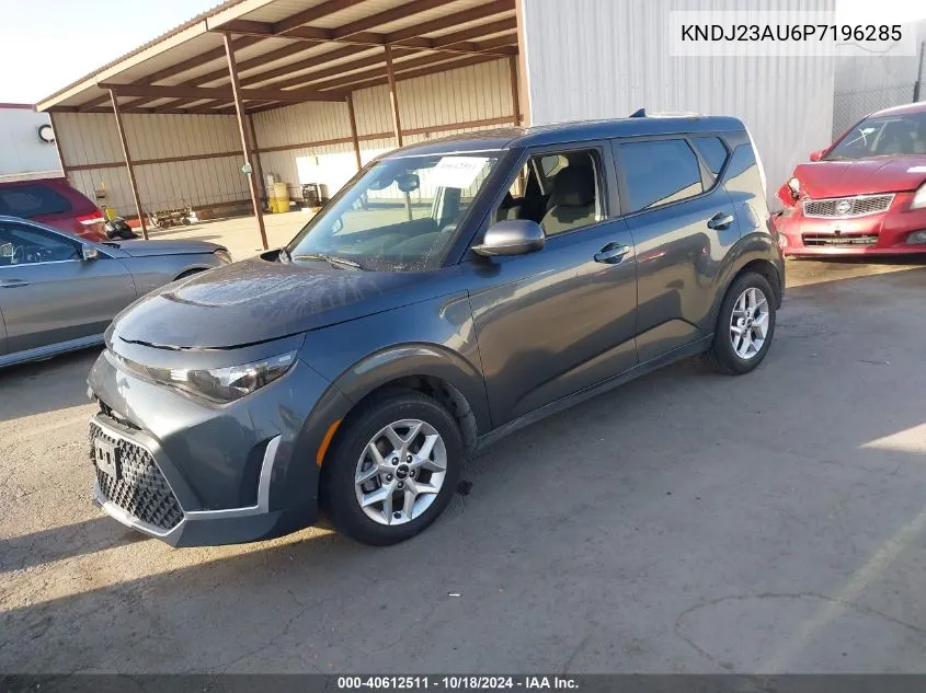 2023 Kia Soul S VIN: KNDJ23AU6P7196285 Lot: 40612511