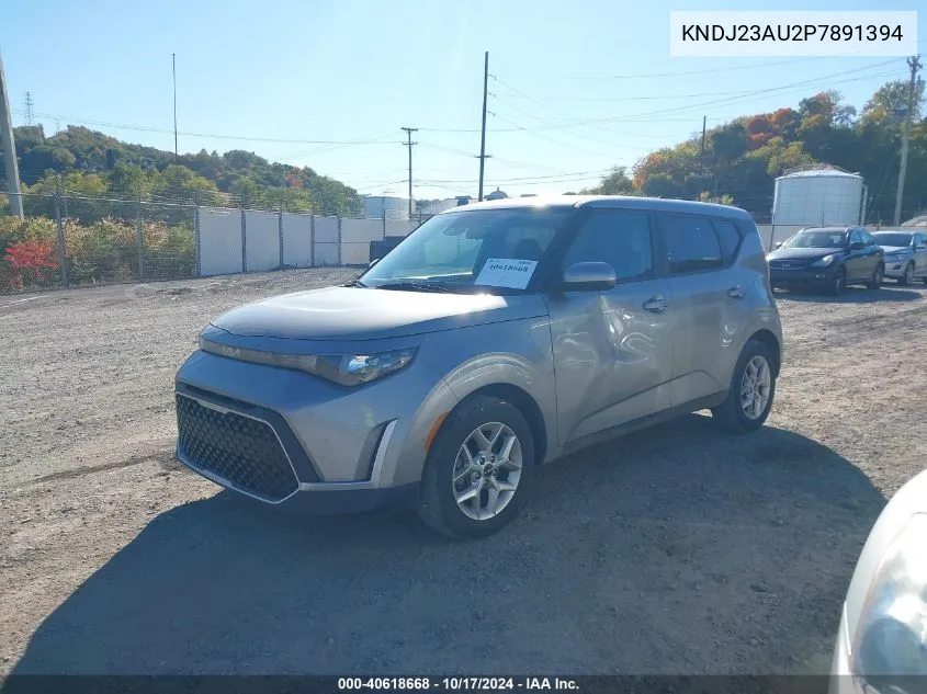 2023 Kia Soul Lx VIN: KNDJ23AU2P7891394 Lot: 40618668