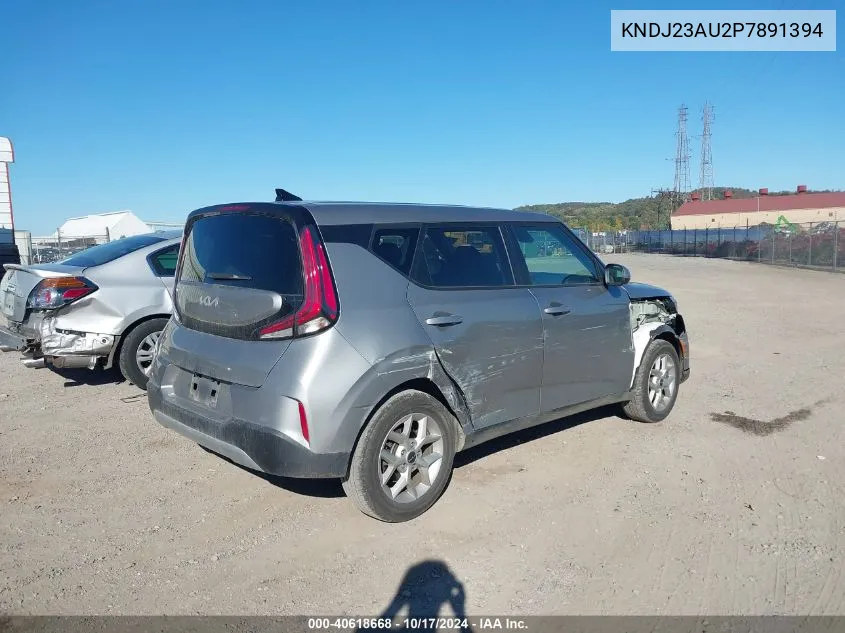 2023 Kia Soul Lx VIN: KNDJ23AU2P7891394 Lot: 40618668