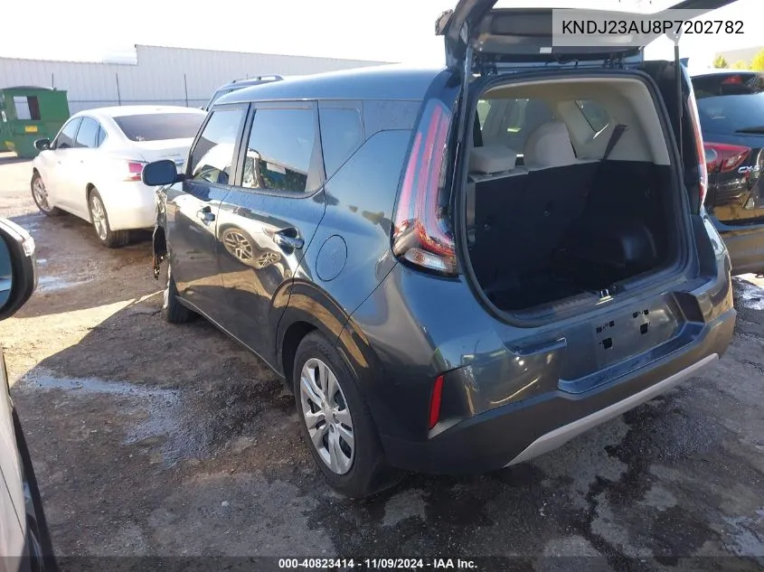 2023 Kia Soul Lx VIN: KNDJ23AU8P7202782 Lot: 40823414