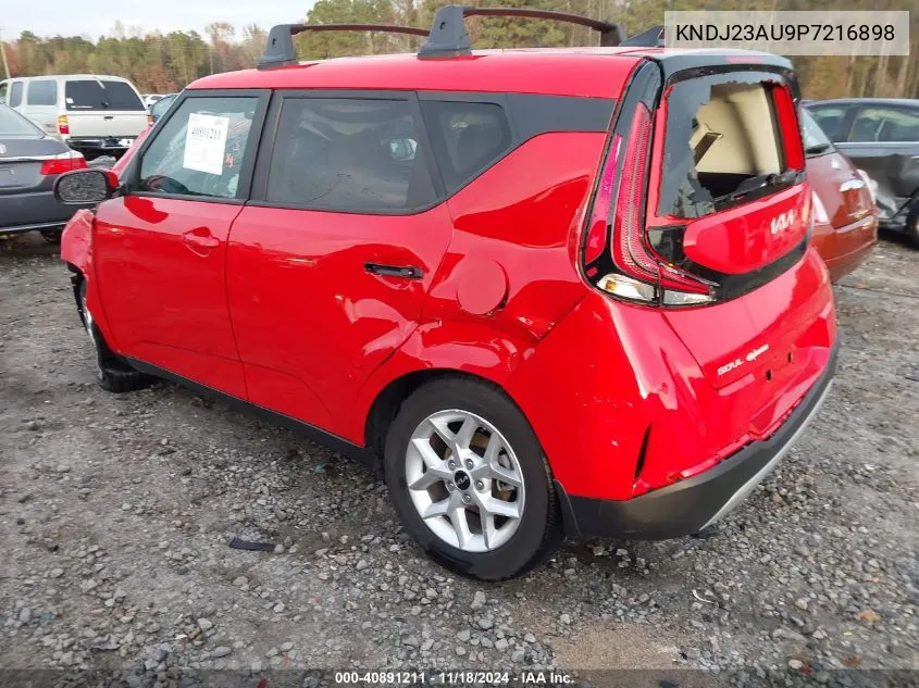 2023 Kia Soul Lx VIN: KNDJ23AU9P7216898 Lot: 40891211