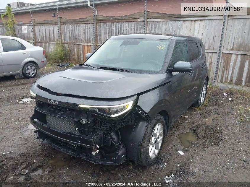 2024 Kia Soul VIN: KNDJ33AU9R7901581 Lot: 12108887