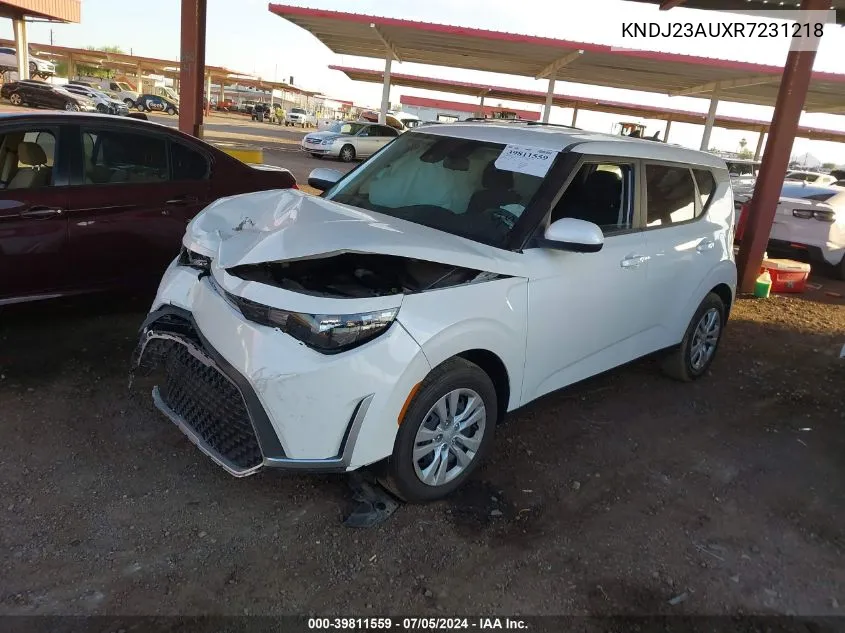 2024 Kia Soul Lx/S VIN: KNDJ23AUXR7231218 Lot: 39811559