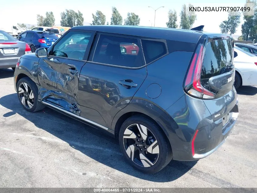 2024 Kia Soul Gt-Line VIN: KNDJ53AU7R7907499 Lot: 40004465