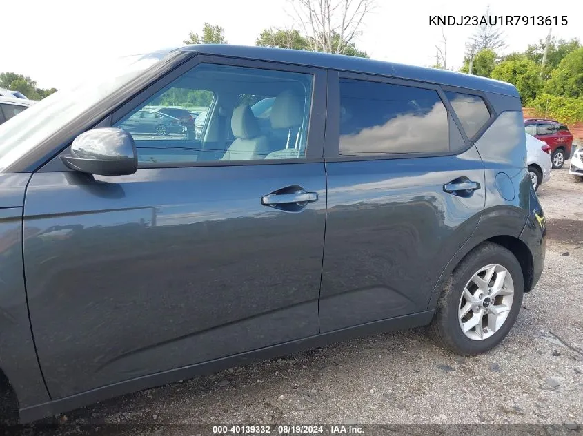 2024 Kia Soul Lx VIN: KNDJ23AU1R7913615 Lot: 40139332