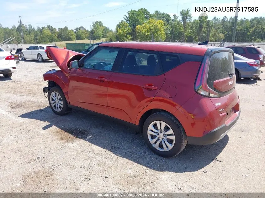 KNDJ23AU5R7917585 2024 Kia Soul Lx