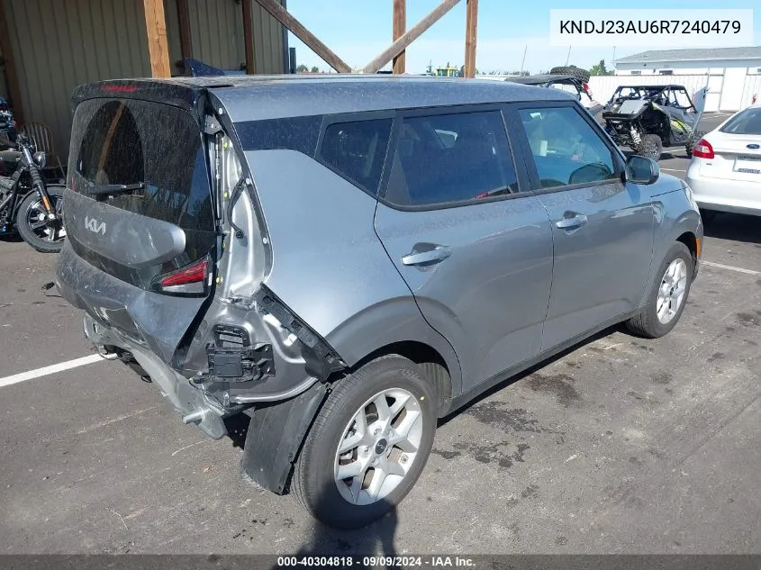 2024 Kia Soul Lx VIN: KNDJ23AU6R7240479 Lot: 40304818