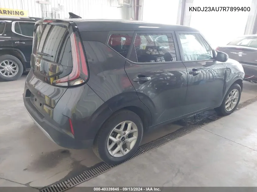 2024 Kia Soul Lx/S VIN: KNDJ23AU7R7899400 Lot: 40339845