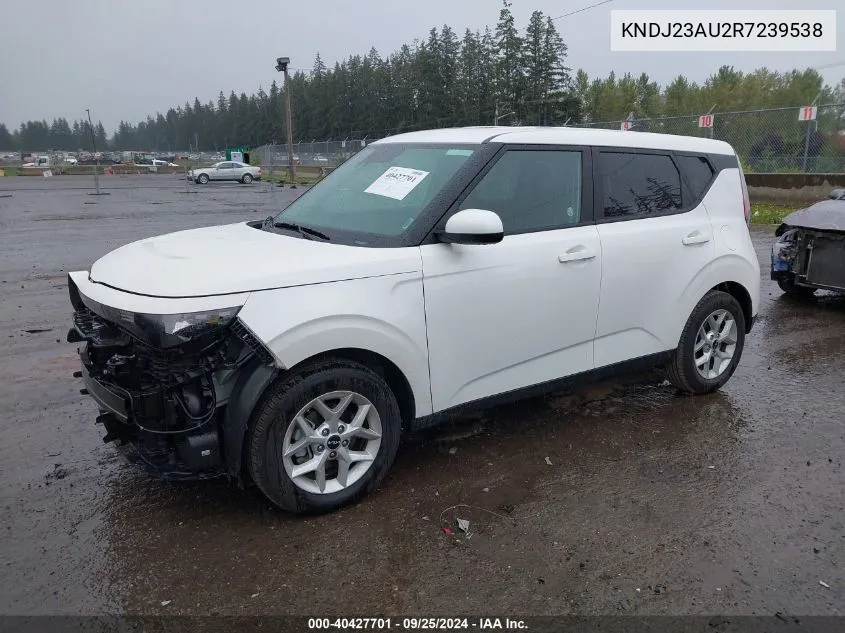 KNDJ23AU2R7239538 2024 Kia Soul Lx