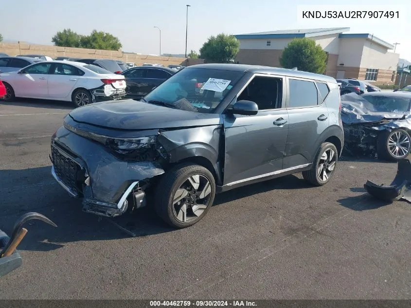 2024 Kia Soul Gt-Line VIN: KNDJ53AU2R7907491 Lot: 40462759