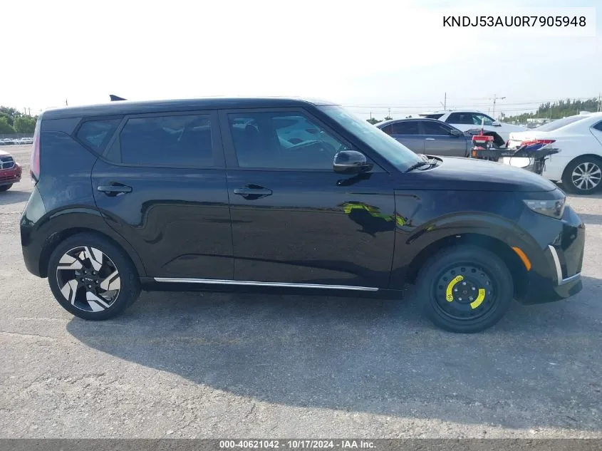 2024 Kia Soul Gt-Line VIN: KNDJ53AU0R7905948 Lot: 40621042