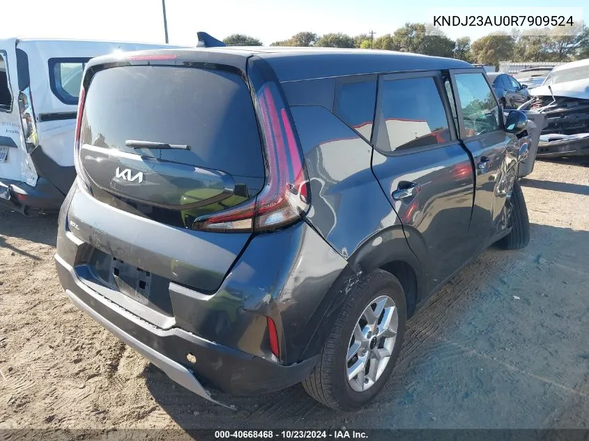 2024 Kia Soul Lx VIN: KNDJ23AU0R7909524 Lot: 40668468