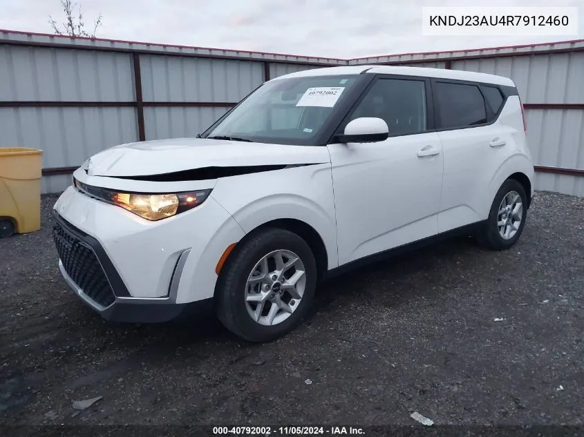 2024 Kia Soul Lx VIN: KNDJ23AU4R7912460 Lot: 40792002