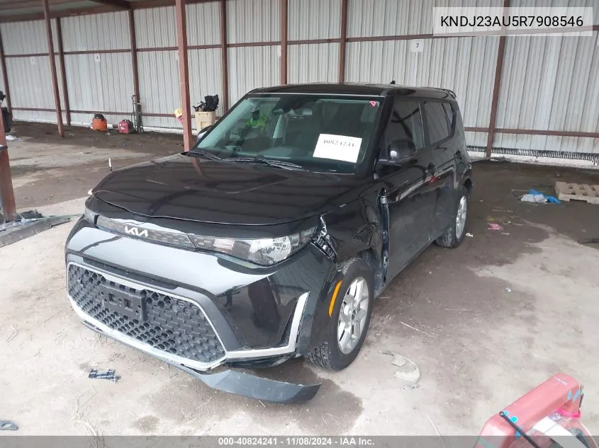 2024 Kia Soul S VIN: KNDJ23AU5R7908546 Lot: 40824241