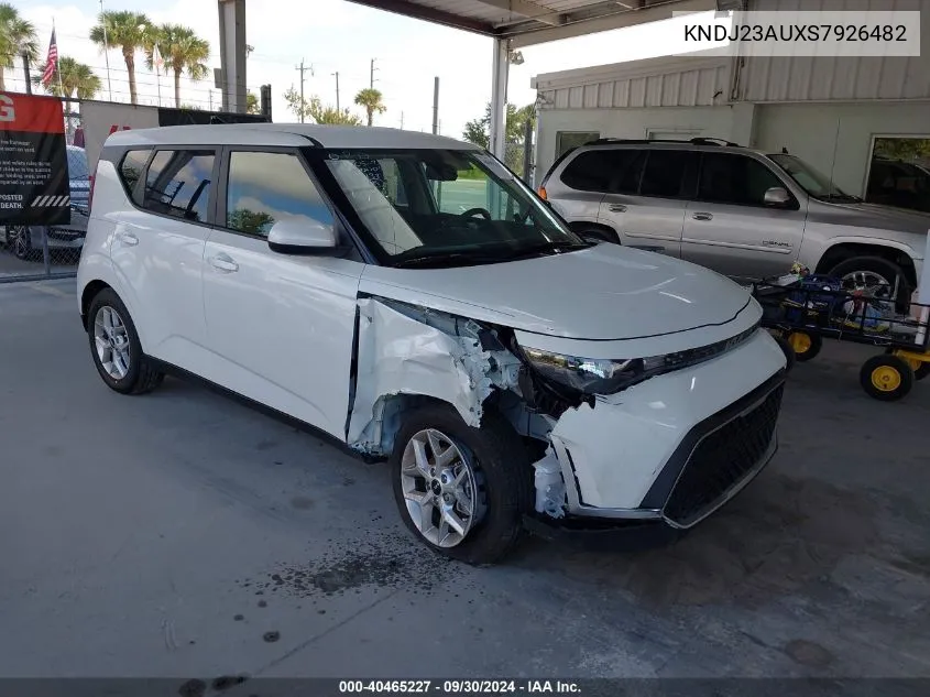 2025 Kia Soul Lx/S VIN: KNDJ23AUXS7926482 Lot: 40465227